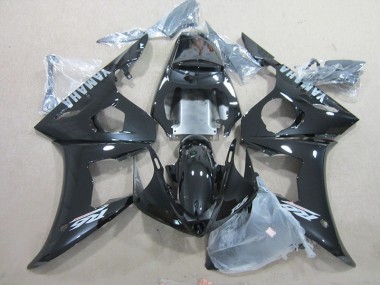 Black 03-05 YZF R6 Motorcycle Fairing