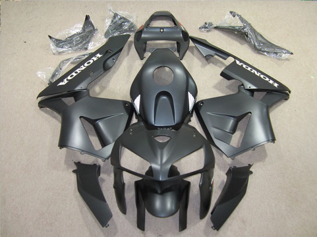 Black 05-06 CBR600RR Aftermarket Motorcycle Fairings