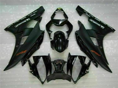 Black 06-07 YZF R6 Full Motorcycle Fairing Kits