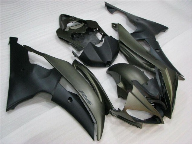 Black 08-16 YZF R6 Aftermarket Motorcycle Fairing