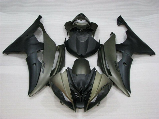 Black 08-16 YZF R6 Aftermarket Motorcycle Fairing