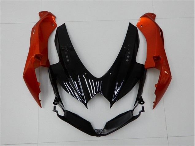 Black Orange Grey 08-10 GSXR 600/750 Motorcycle Fairings