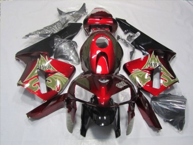 Black Red 05-06 CBR600RR Motorcycle Fairing Kits