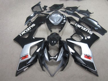 Black White Decal 05-06 GSXR 1000 Motorcycle Fairings