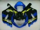 Blue 01-03 GSXR 600/750 Motorcycle Fairings