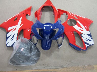 Blue Red 99-00 CBR600 F4 Motorcycle Fairings