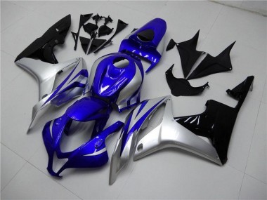 Blue Silver Black 07-08 CBR600RR Motorcycle Fairings