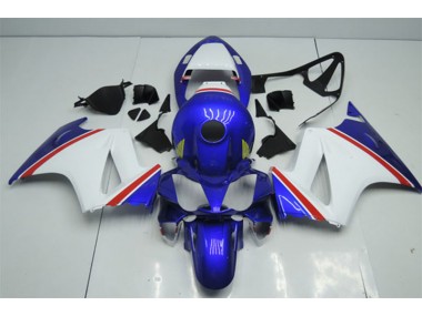 Blue White 02-13 VFR800 Motorcycle Fairing