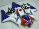 Blue White 06-07 CBR1000RR Motorcycle Fairings