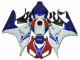 Blue White 06-07 CBR1000RR Motorcycle Fairings