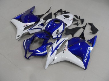 Blue White 09-12 CBR600RR Motorcycle Fairings