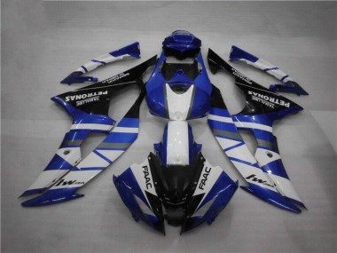 Blue White FAAC 08-16 YZF R6 Motorcycle Fairings