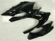 Glossy Black 03-05 ZX10R Motorcycle Fairings