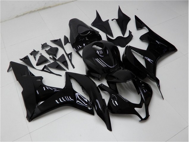 Glossy Black 07-08 CBR600RR Motorcycle Fairings