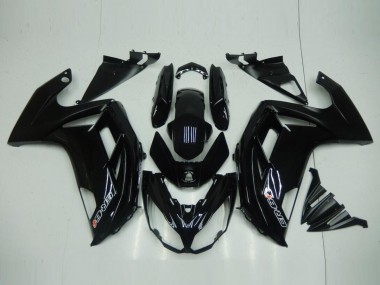 Glossy Black 12-16 EX650 Motorcycle Fairings