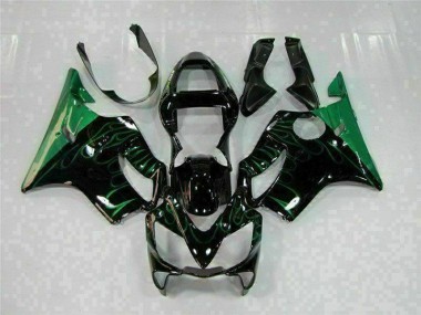 Green 01-03 CBR600 F4i Motorcycle Fairings