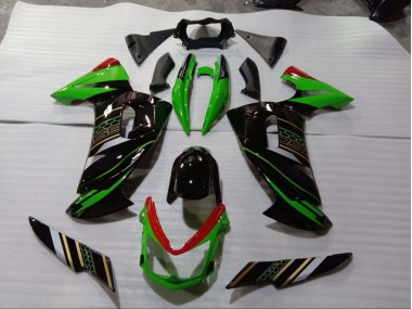 Green Black 06-08 EX650 Motorcycle Fairings