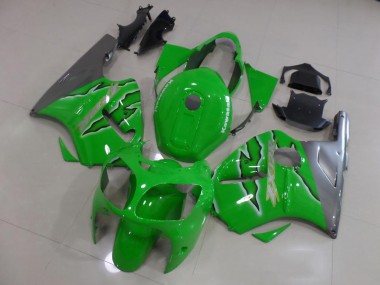 Green Flame 00-01 ZX12R Motorcycle Fairings