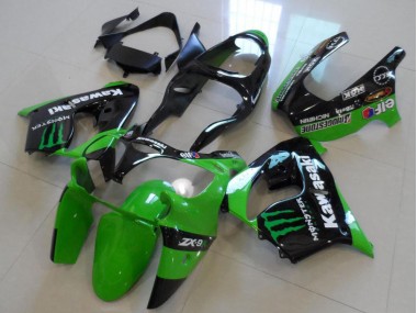 Green Monster 00-01 ZX9R Motorcycle Fairings