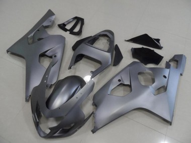 Grey 04-05 GSXR 750 Motorcycle Fairings