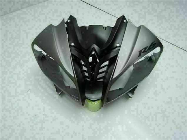 Grey Black 08-16 YZF R6 Motorcycle Fairing