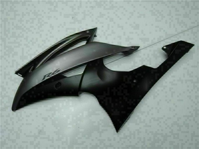 Grey Black 08-16 YZF R6 Motorcycle Fairing