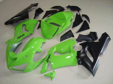 Lime Green 05-06 ZX6R Motorcycle Fairings