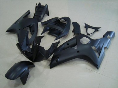 Matte Black 03-04 ZX6R Motorcycle Fairing