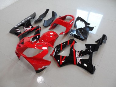 Red Black 00-01 CBR900RR 929 Motorcycle Fairings