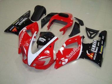 Red Black White 98-99 YZF R1 Motorcycle Fairings