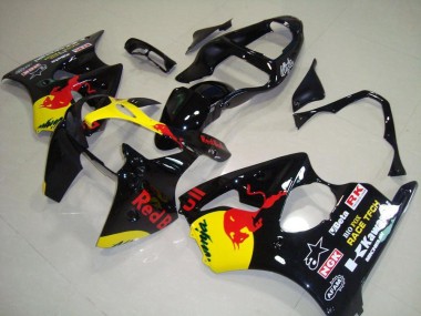 Red Bull 00-02 ZX6R Motorcycle Fairings