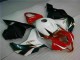 Red White 09-12 CBR600RR Motorcycle Fairings