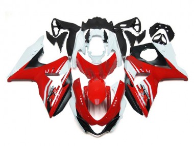 Red White Black 09-16 GSXR 1000 Motorcycle Fairings