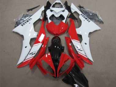 Red White Black Decal 08-16 YZF R6 Motorcycle Fairings