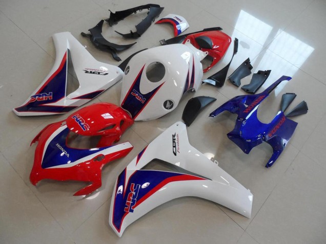 Red White Blue HRC 08-11 CBR1000RR Motorcycle Fairings