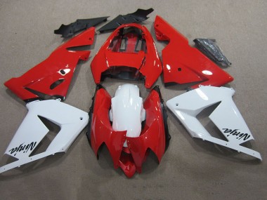 Red White Ninja 03-05 ZX10R Motorcycle Fairings