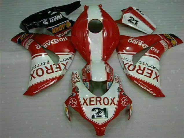 Red Xerox 21 08-11 CBR1000RR Motorcycle Fairings