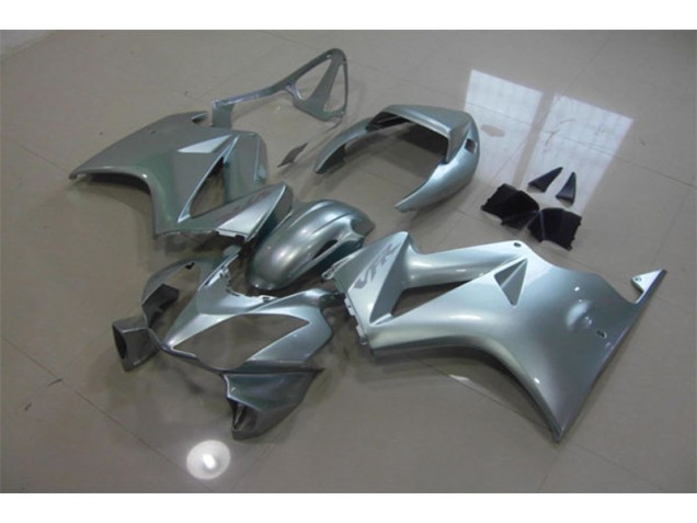 Silver 02-13 VFR800 Motorcycle Fairing