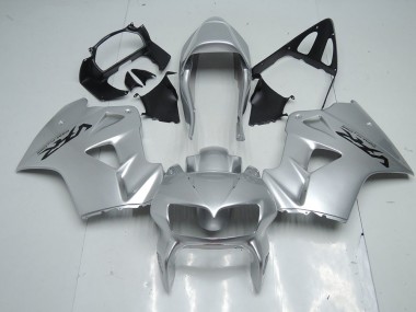 Silver 98-01 VFR800 Motorcycle Fairings