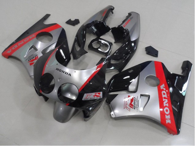 Silver Black Red 91-98 CBR250RR MC22 Motorcycle Fairings