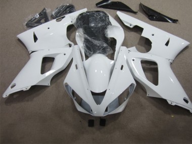 White 00-01 YZF R1 Motorcycle Fairings