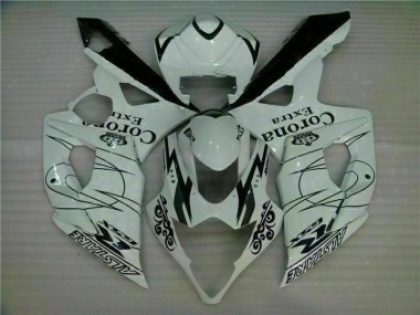 White 05-06 GSXR 1000 Motorcycle Bodywork