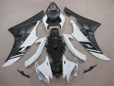 White Black 06-07 YZF R6 Motorcycle Fairing Kits