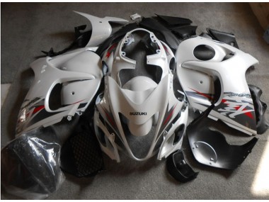 White Black 08-19 GSXR 1300 Hayabusa Motorcycle Fairings