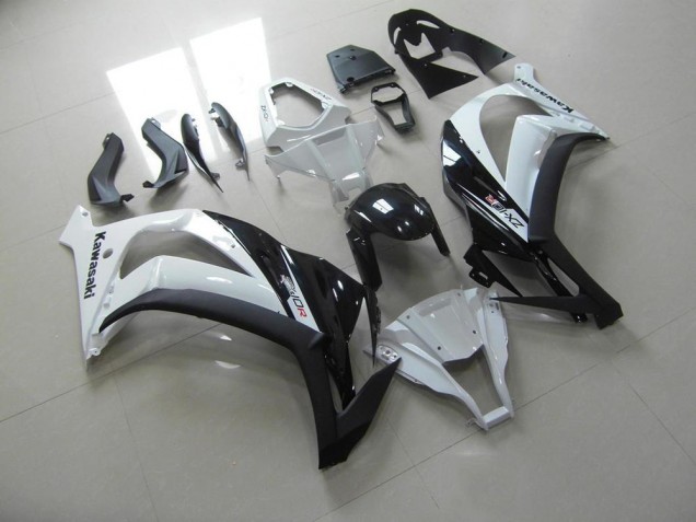 White Black 11-15 ZX10R Motorcycle Fairings