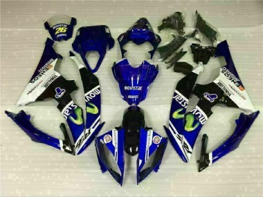 White Blue 08-16 YZF R6 Motorcycle Fairing