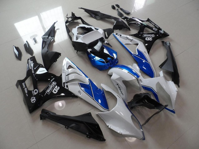 White Blue Black 09-14 S1000RR Motorcycle Fairings