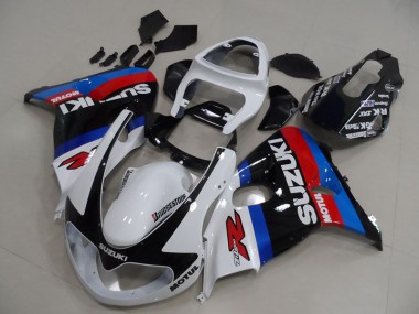 White Blue Motul 98-03 TL1000R Motorcycle Fairings