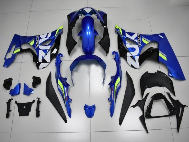 White Green 17-21 GSXR 1000 Motorcycle Fairings