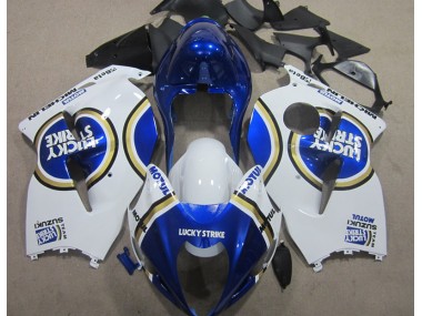 White Lucky Strike Blue Motul 96-07 GSXR 1300 Hayabusa Motorcycle Fairings